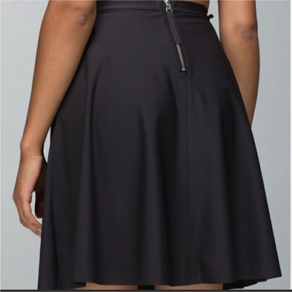 Lululemon Good To Go Black High Waist Skirt - 6 - EUC - Picture 3 of 10
